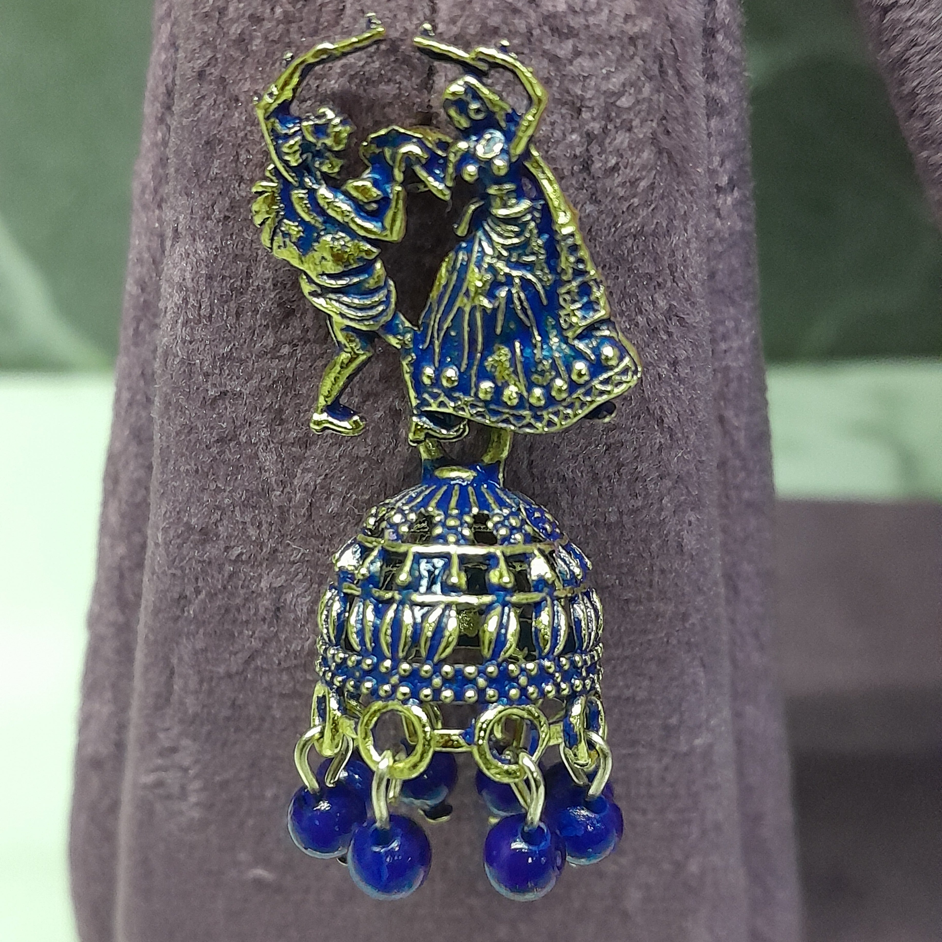 Zyra Bloon Radha Krishna Dance Jhumkis