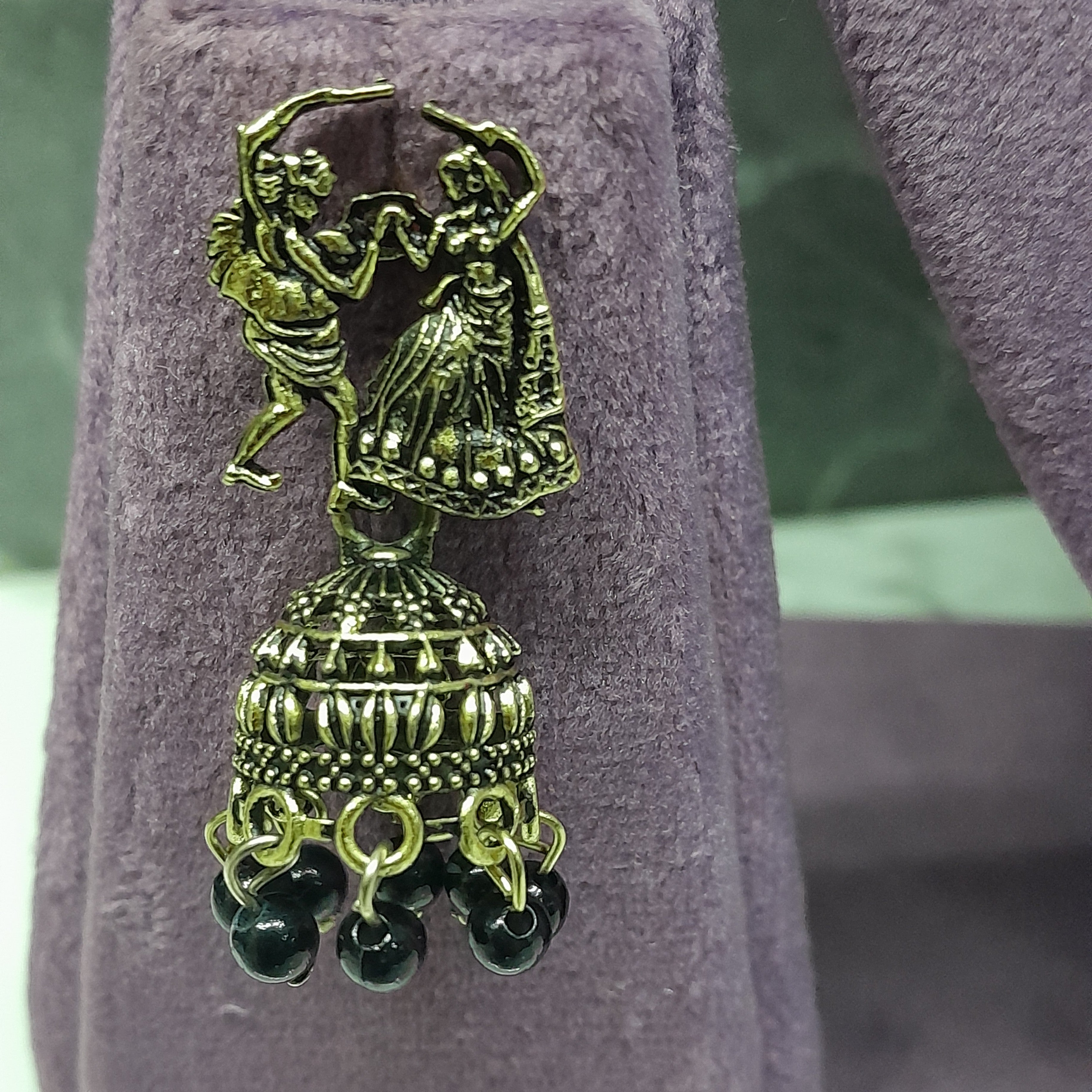 Zyra Bloon Radha Krishna Dance Jhumkis