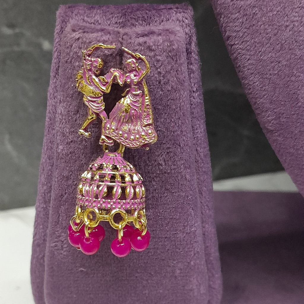 Zyra Bloon Radha Krishna Dance Jhumkis