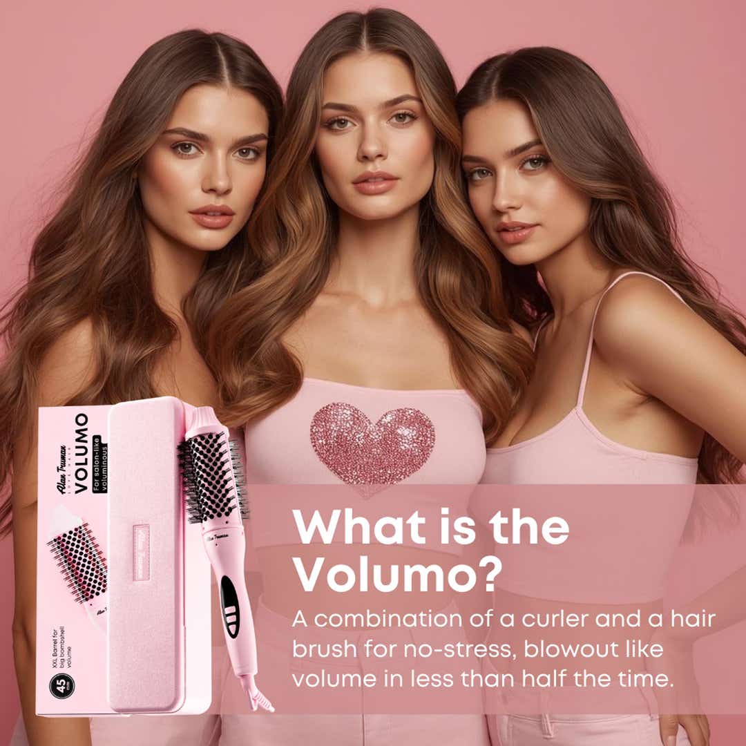 Alan Truman Volumo 45 mm Hair Volumizing, Curling & Waving Brush