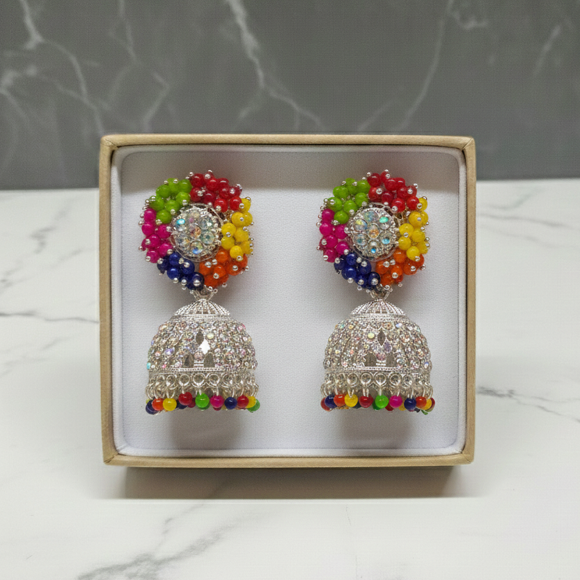 Zyra Bloom Spectrum Bloom Designer Jhumka
