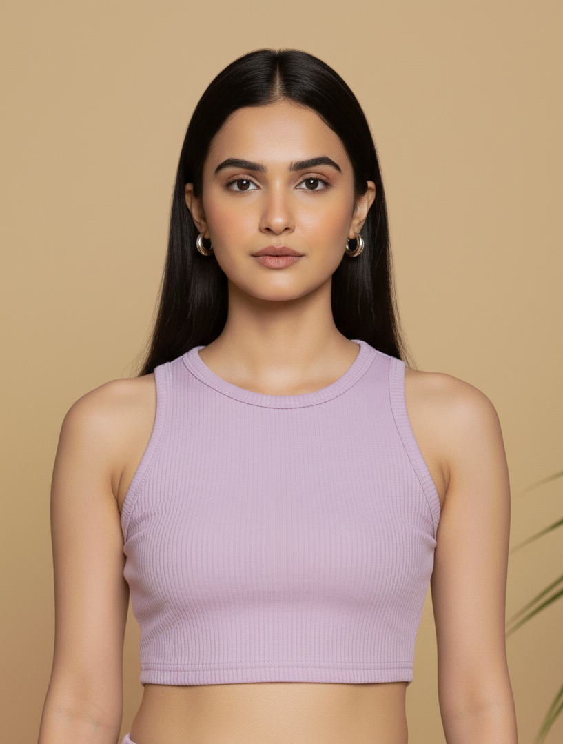 Zyra Bloom TrendRush Tank & 4-Pocket Cargo Pants Set