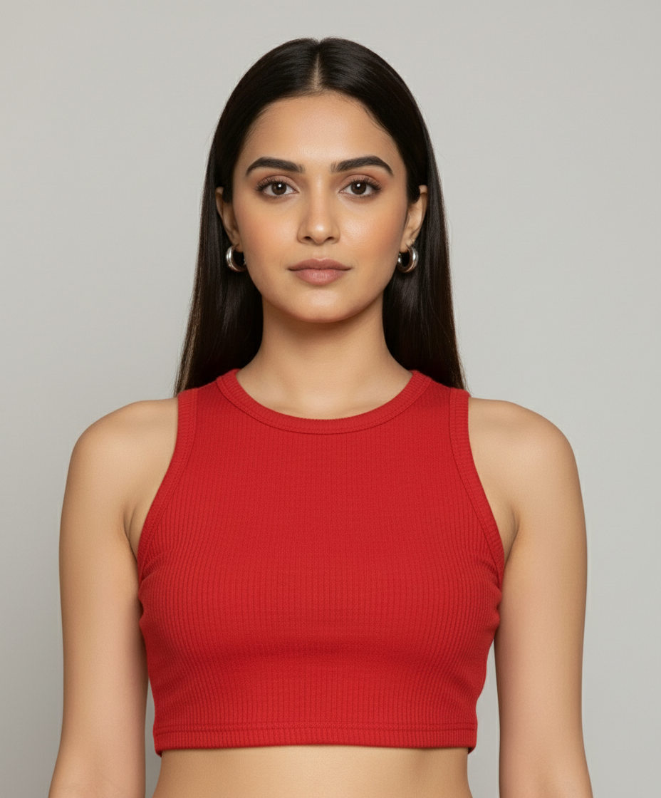 Zyra Bloom TrendRush Tank & 4-Pocket Cargo Pants Set