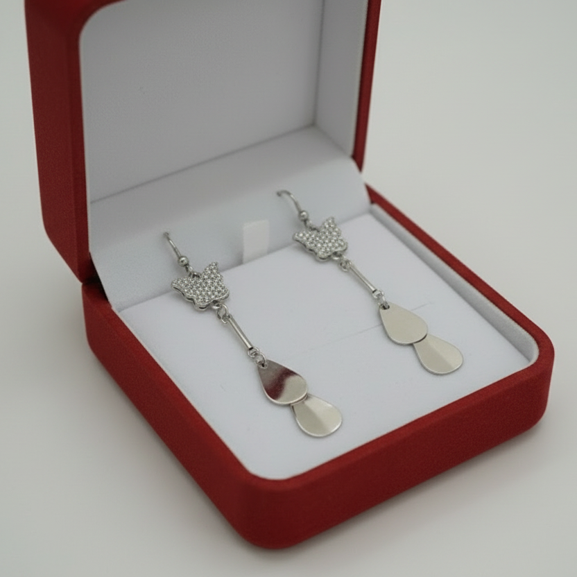 ZyraBloom Glimmering Monarch Danglers