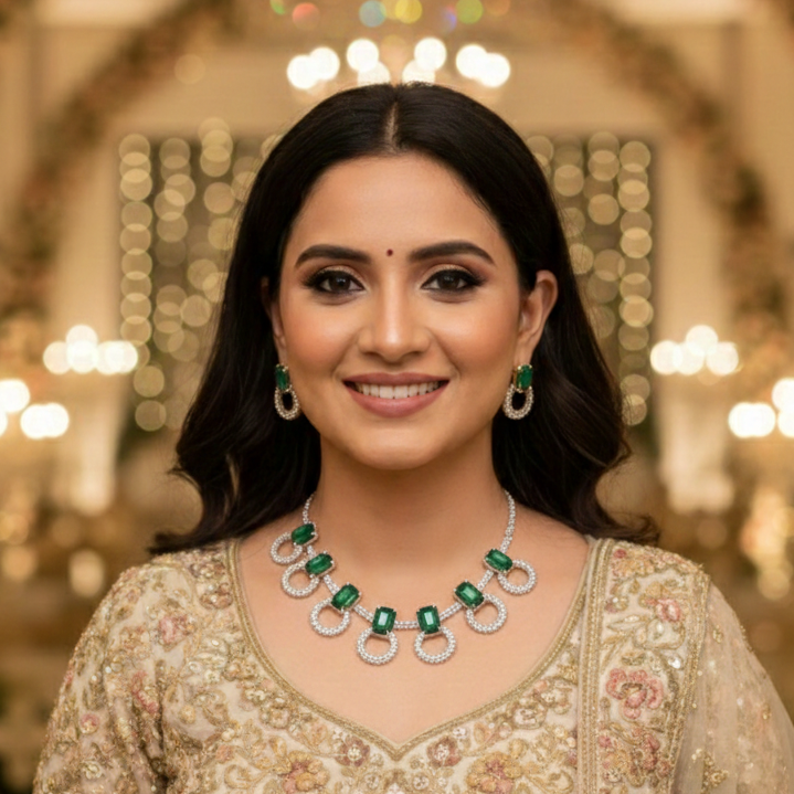 Zyra Bloom Maharani Haar Set