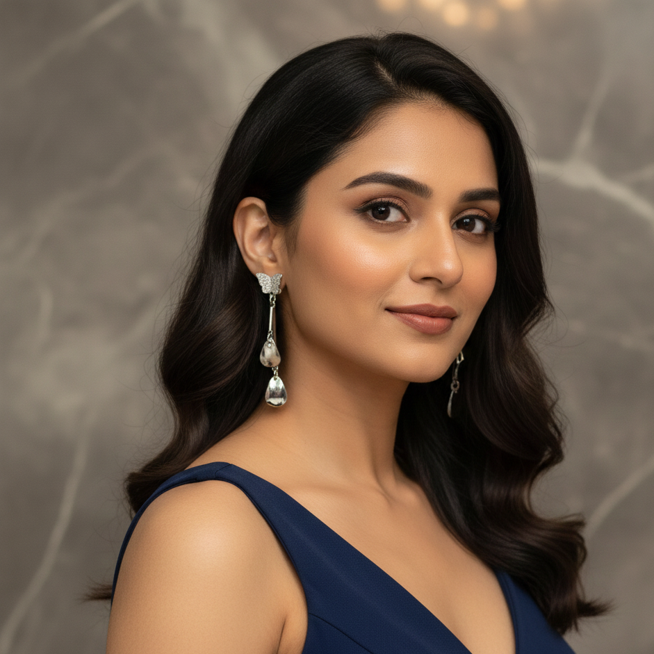 ZyraBloom Glimmering Monarch Danglers