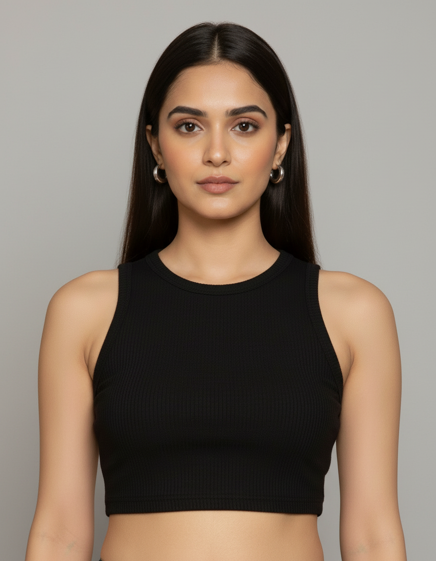 Zyra Bloom TrendRush Tank & 4-Pocket Cargo Pants Set