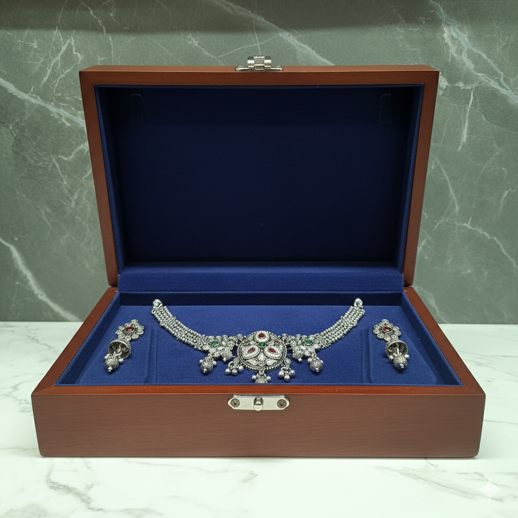 ZyraBloom Anmol Rajwada Choker Set