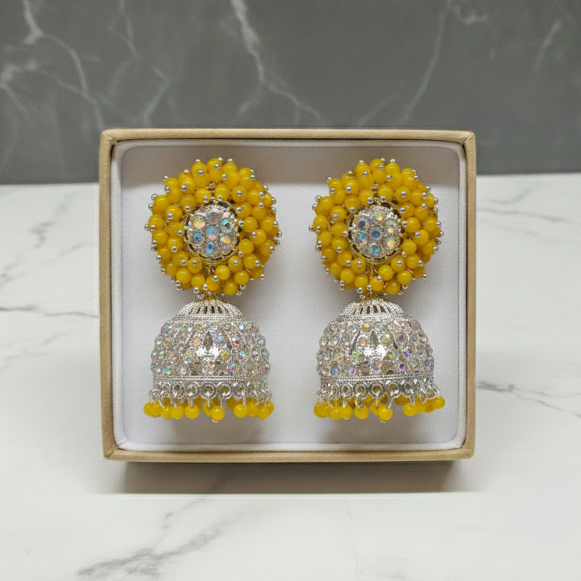 Zyra Bloom Spectrum Bloom Designer Jhumka