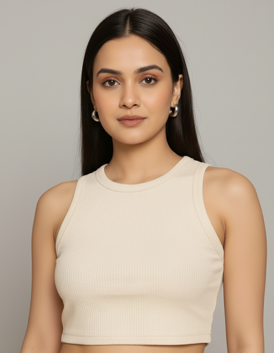 Zyra Bloom TrendRush Tank & 4-Pocket Cargo Pants Set