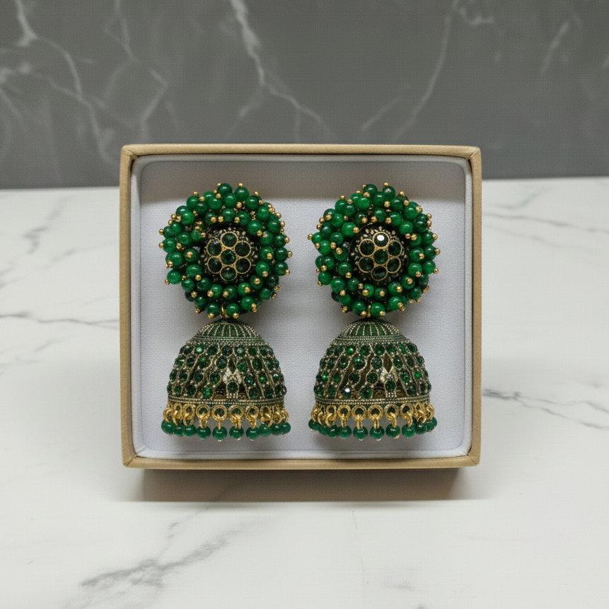 Zyra Bloom Spectrum Bloom Designer Jhumka