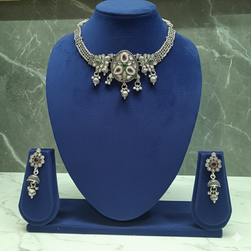 ZyraBloom Anmol Rajwada Choker Set