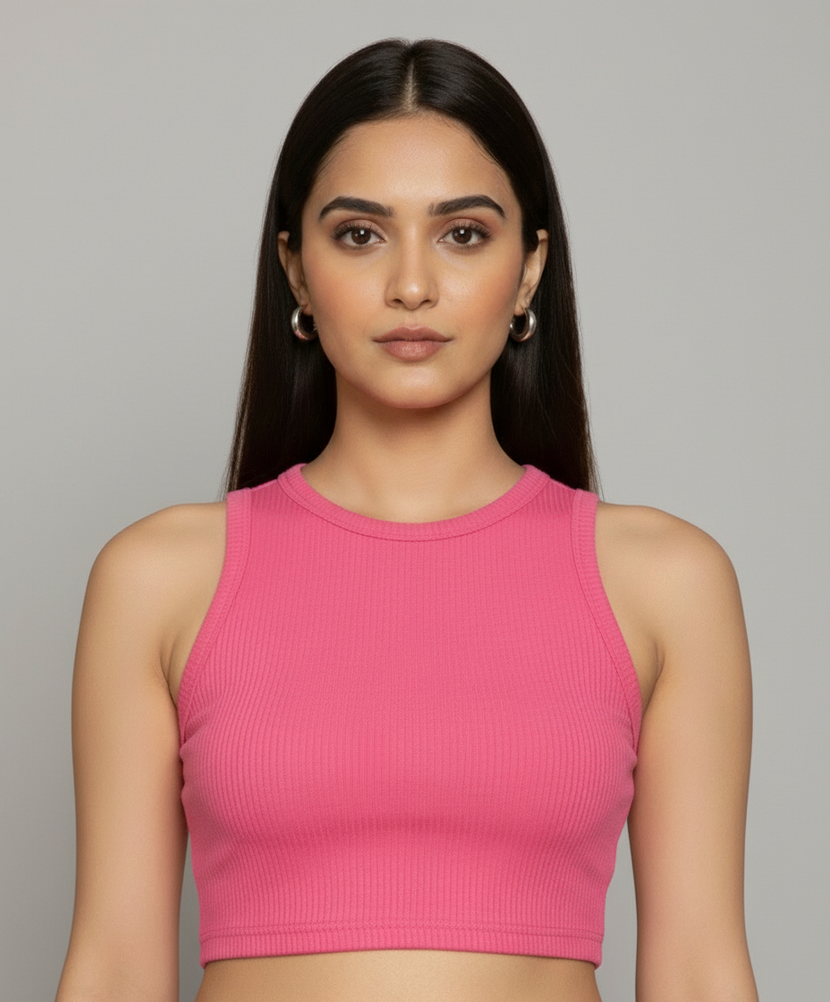 Zyra Bloom TrendRush Tank & 4-Pocket Cargo Pants Set