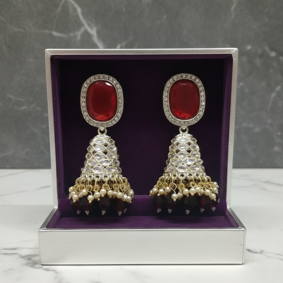 ZyraBloom Citrine Bell Earrings