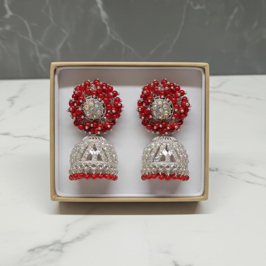 Zyra Bloom Spectrum Bloom Designer Jhumka