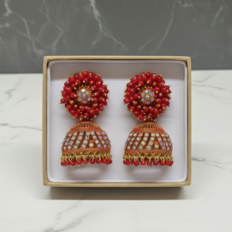 Zyra Bloom Spectrum Bloom Designer Jhumka