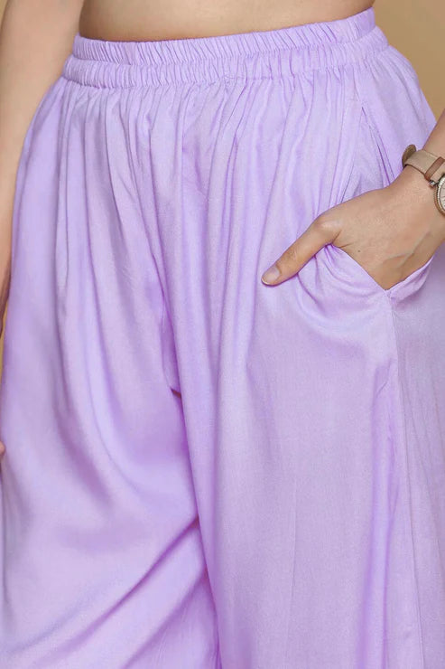 Lavender Haze Pocket Palazzos