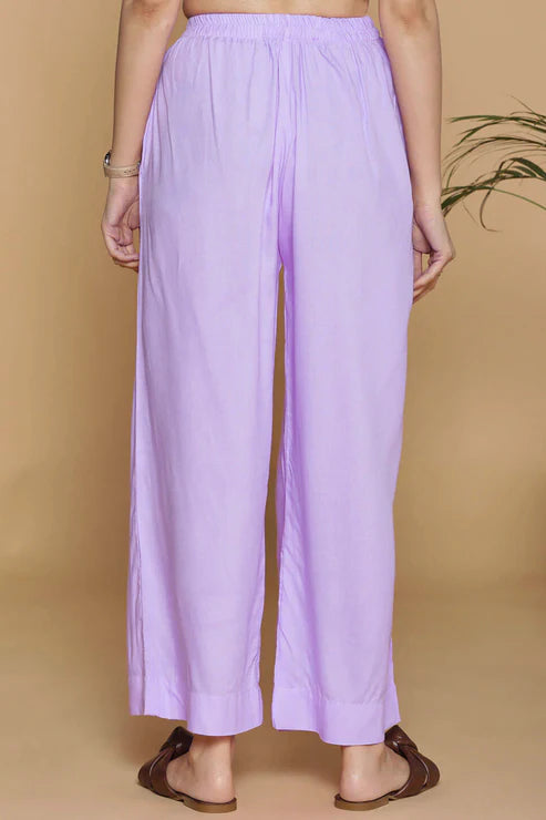 Lavender Haze Pocket Palazzos